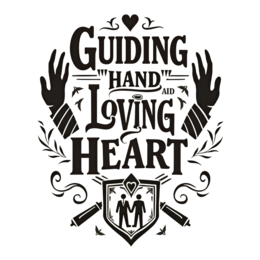 hand love floral SVG PNG design with hand-drawn style, bold lettering, black and white floral elements