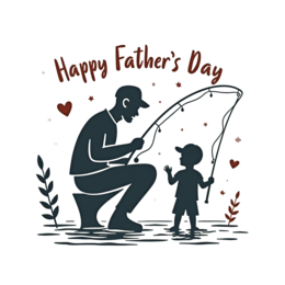 fathersday parentchild SVG PNG design