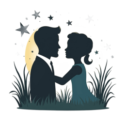 romance silhouette SVG PNG design