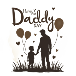 daddy day balloons shirt SVG PNG design