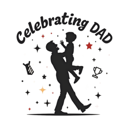 fathersday celebrating SVG PNG design