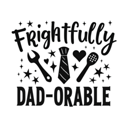 dadorable SVG PNG design with bold lettering