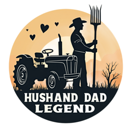 husband dad legend SVG PNG design with bold lettering