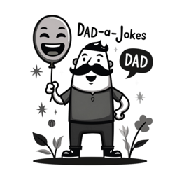 day dad jokes balloon shirt SVG PNG design with bold lettering