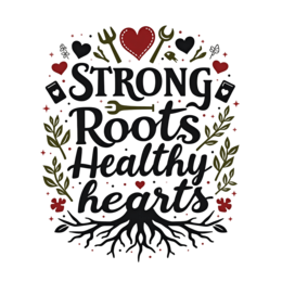 inspiration floral SVG PNG design with bold lettering, black and white floral elements