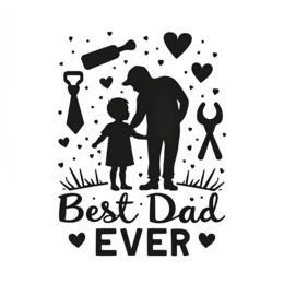 day best dad child growth SVG PNG design