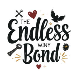 endless bond SVG PNG design with bold lettering