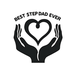 father's day best step dad SVG PNG design with bold lettering