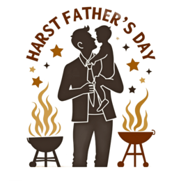 father's day family grill SVG PNG design with bold lettering