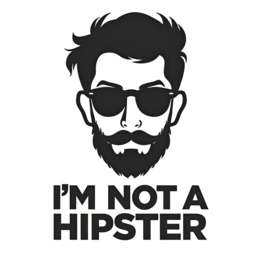 quote hipster SVG PNG design with bold lettering