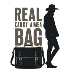 bag silhouette SVG PNG design with bold lettering