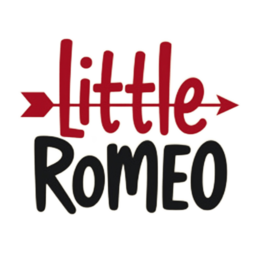 little romeo SVG PNG design with bold lettering