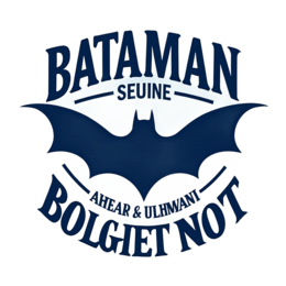batman SVG PNG design with bold lettering