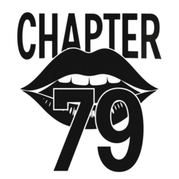 chapter lips SVG PNG design with bold lettering