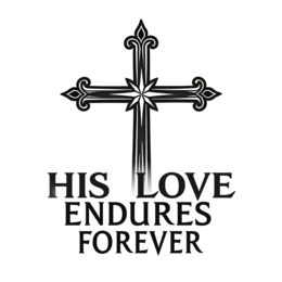 cross symbol inspiration SVG PNG design with bold lettering