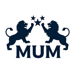 leonine emblem SVG PNG design with bold lettering