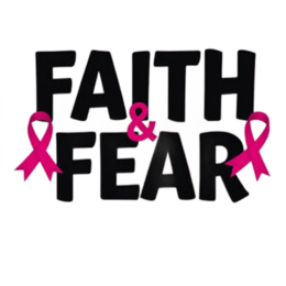 faith fear SVG PNG design with bold lettering