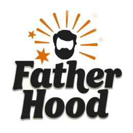 fatherhood beard SVG PNG design with bold lettering