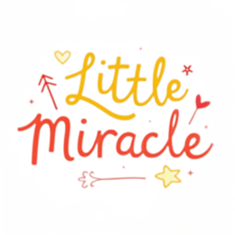 little miracle SVG PNG design with bold lettering, an uplifting message