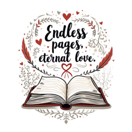 love poetry SVG PNG design with hand-drawn style, floral elements