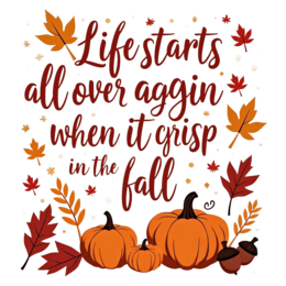 quotes pumpkins SVG PNG design with hand-drawn style, bold lettering, orange and red floral elements