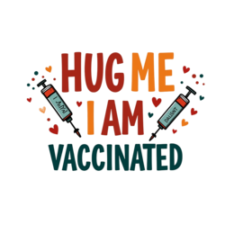 vaccination positive message SVG PNG design with bold lettering, an uplifting message