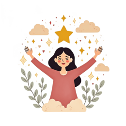 happiness starburst SVG PNG design with an elegant visual style