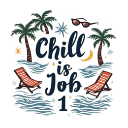 summer palm trees SVG PNG design with bold lettering