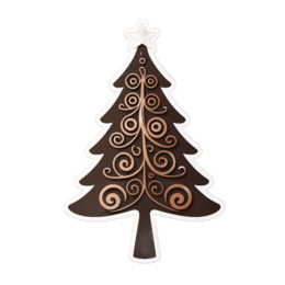 christmas tree sticker SVG PNG design