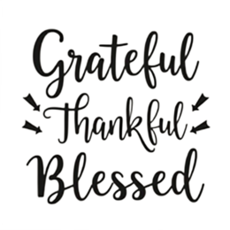 thankfulness gratitude SVG PNG design with an uplifting message