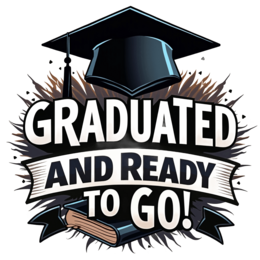 graduation milestone SVG PNG design with bold lettering