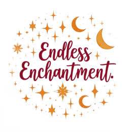 endless enchantment stars SVG PNG design with bold lettering