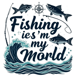 fishing SVG PNG design with bold lettering