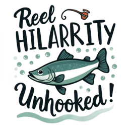 hilarity reel unhooked SVG PNG design with bold lettering