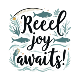 quotes reel joy SVG PNG design with hand-drawn style, bold lettering