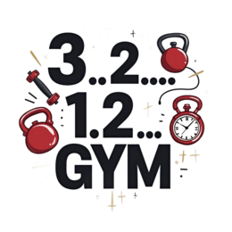 gym timing equipments SVG PNG design with bold lettering