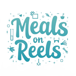 meals reels SVG PNG design with bold lettering