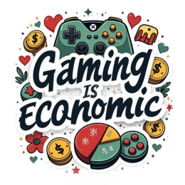 gaming economic SVG PNG design with bold lettering