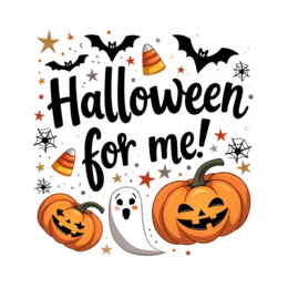 pumpkins ghosts SVG PNG design with bold lettering