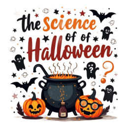 science pumpkins SVG PNG design with bold lettering
