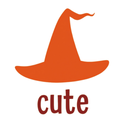 cute witchhat SVG PNG design with bold lettering