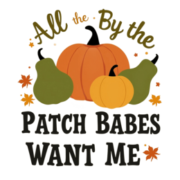 pumpkins autumn SVG PNG design with bold lettering, orange and green floral elements