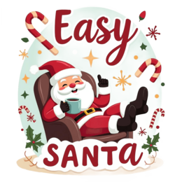 fantasy santa SVG PNG design with bold lettering