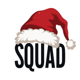squad christmas shirt SVG PNG design with bold lettering