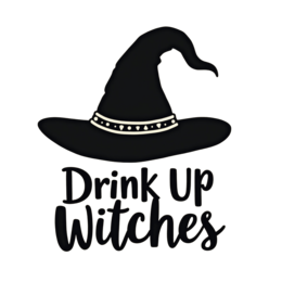 witches hat drink up shirt SVG PNG design with bold lettering