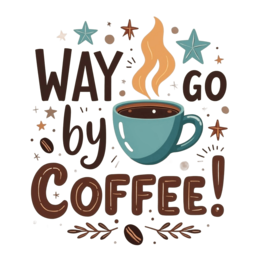 coffee quote SVG PNG design with bold lettering