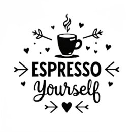 coffee quotes espresso shirt SVG PNG design with bold lettering