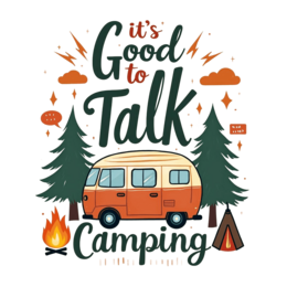 camping van SVG PNG design with bold lettering