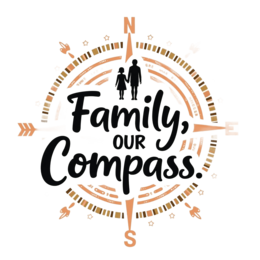 family compass SVG PNG design