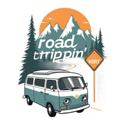 roadtrip nature shirt SVG PNG design with bold lettering